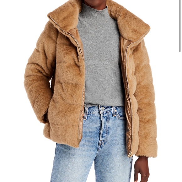 Herno Faux Fur Teddy Coat - Picture 2 of 6